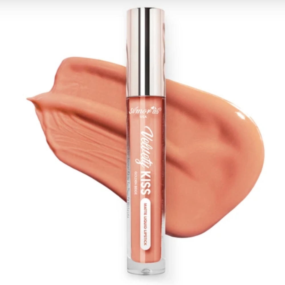 GOLDEN BEIGE - VELVETY KISS MATTE LIQUID LIPSTICK